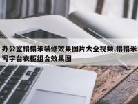 办公室榻榻米装修效果图片大全视频,榻榻米写字台衣柜组合效果图